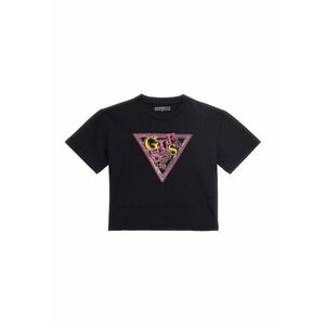 Tricou din amestec de bumbac cu aplicatii cu paiete imagine