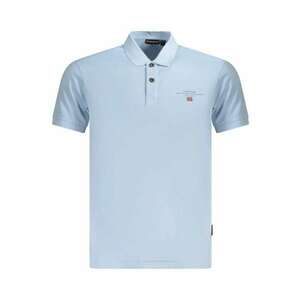 Tricou Polo barbati - Elbas NP0A4GB4 - Logo Brodat - Regular Fit - Bleu imagine