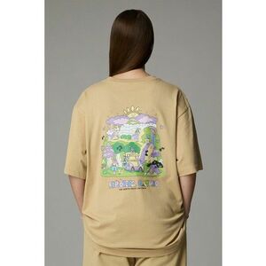 Tricou unisex supradimensionat Mountain Cleanup imagine