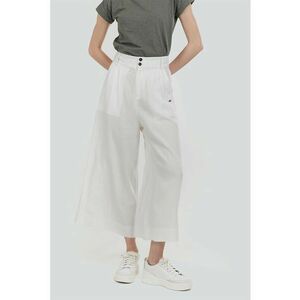 Pantaloni din amestec de in cu croiala ampla Piper imagine
