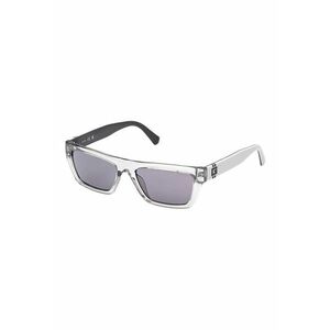 Ochelari de soare dreptunghiulari - Gri - Transparent - imagine