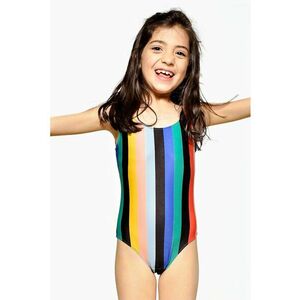Costum de baie intreg in dungi imagine