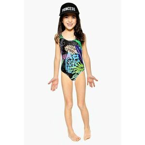 Costum de baie intreg cu imprimeu tropical imagine