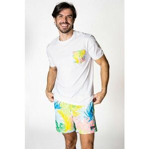 Tricou cu decolteu la baza gatului si buzunar pe piept imagine