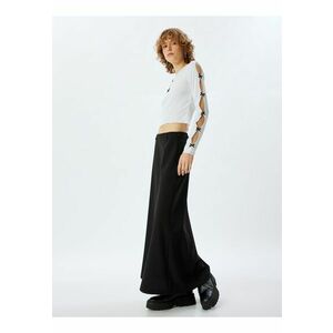 Bluza crop cu detalii cu decupaje imagine