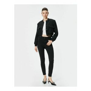 Blugi crop skinny imagine