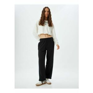 Pantaloni de trening cu croiala ampla imagine