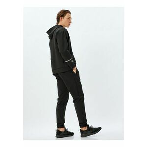 Pantaloni de trening conici cu snur imagine