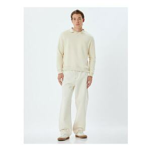 Bluza de trening polo din bumbac imagine