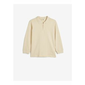 Bluza polo cu fenta cu fermoar imagine