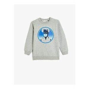 Bluza de trening din amestec de bumbac cu model Batman imagine