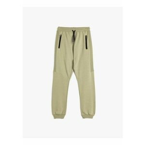 Pantaloni de trening cu buzunare cu fermoar imagine