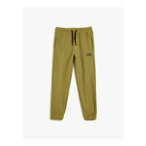 Pantaloni de trening cu snur si buzunare laterale imagine