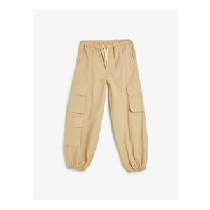 Pantaloni cargo supradimensionati cu snur de ajustare imagine