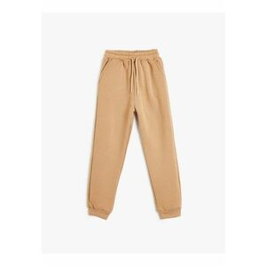 Pantaloni de trening uni cu buzunare oblice imagine