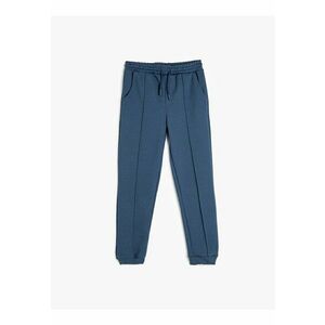 Pantaloni de trening din amestec de bumbac imagine
