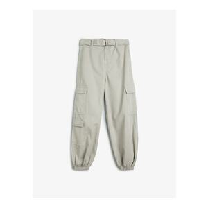 Pantaloni cargo cu buzunare multiple imagine