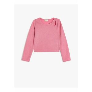 Bluza stralucitoare cu decupaj imagine