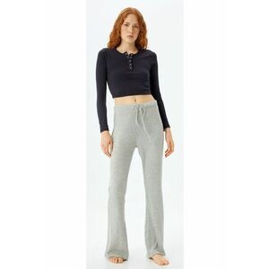 Pantaloni de pijama cu croiala ampla imagine