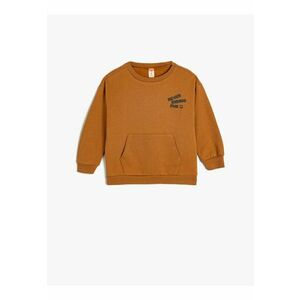 Bluza de trening cu buzunar kangaroo imagine