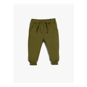 Pantaloni de trening din amestec de bumbac imagine