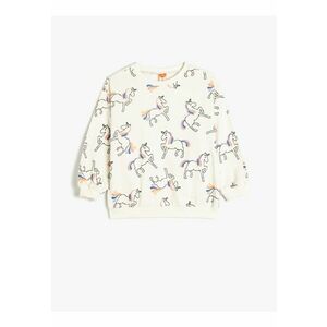 Bluza de trening cu imprimeu grafic imagine
