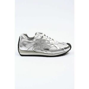 Pantofi sport cu detalii de piele imagine