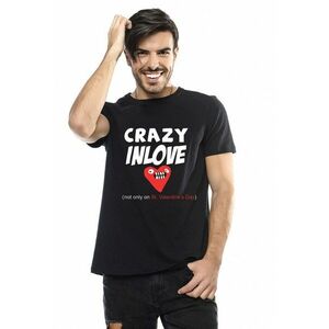 Tricou din bumbac cu decolteu la baza gatului imagine