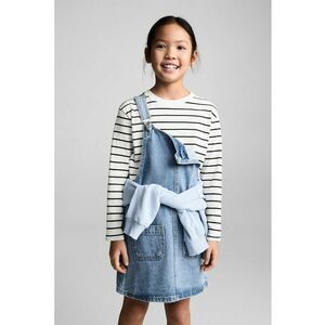 Bluza de bumbac cu maneci cazute imagine