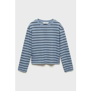 Bluza de bumbac cu maneci cazute imagine