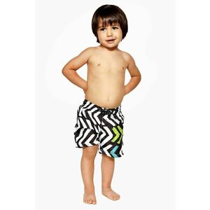 Pantaloni scurti de baie cu model geometric imagine
