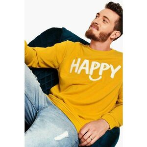 Bluza sport cu decolteu la baza gatului si text imagine
