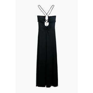 Rochie midi cu decupaje frontale imagine
