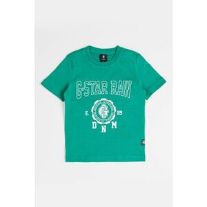 Tricou de bumbac organic cu logo supradimensionat imagine