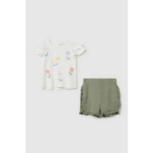 Set de tricou din lyocell si pantaloni scurti imagine