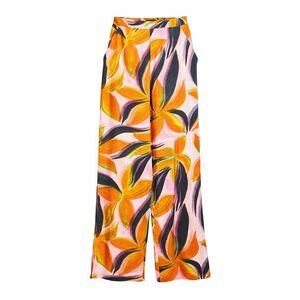 Pantaloni cu model floral imagine