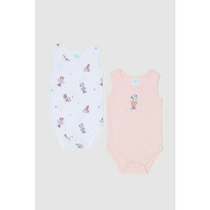 Set de body-uri din bumbac cu imprimeu Minnie Mouse - 2 Piese imagine