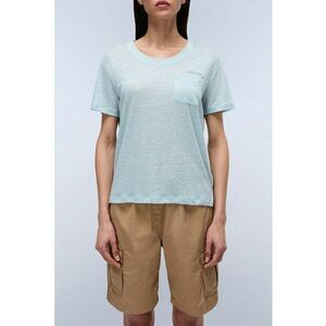 Tricou lejer cu decolteu rotund imagine