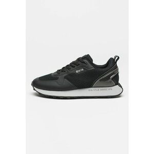 Pantofi sport din plasa cu insertii din material sintetic imagine