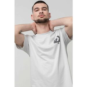 Tricou cu decolteu la baza gatului si detaliu logo imagine