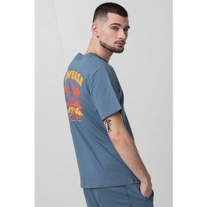 Tricou cu logo grafic pe partea din spate imagine