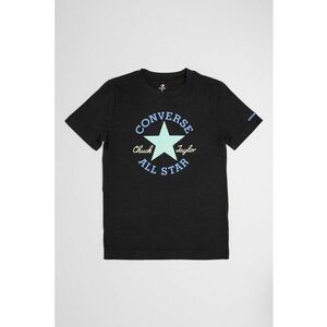 Tricou cu logo si decolteu la baza gatului imagine