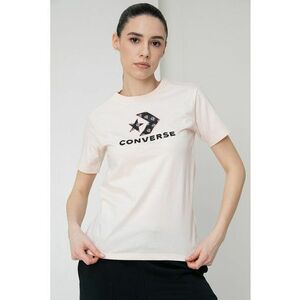 Tricou cu imprimeu logo contrastant imagine
