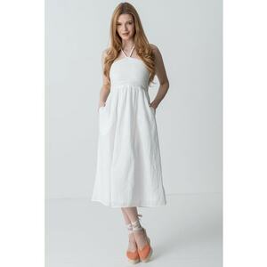 Rochie midi cu croiala evazata imagine