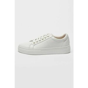 Pantofi sport din piele cu model uni Zoe imagine