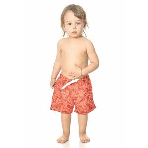 Pantaloni scurti de baie cu imprimeu tropical imagine
