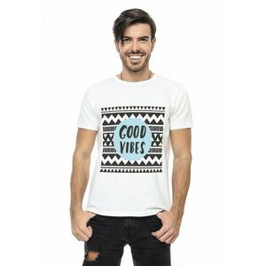 Tricou slim fit cu imprimeu imagine