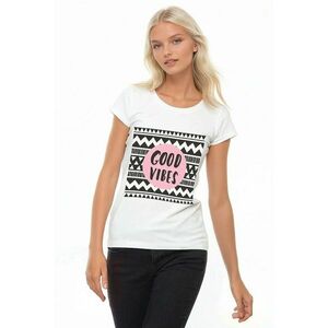 Tricou slim fit cu imprimeu imagine