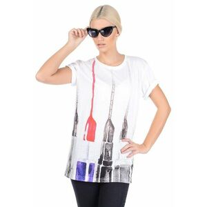 Tricou lejer cu imprimeu imagine
