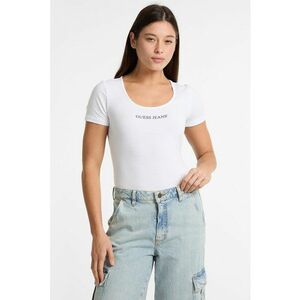 Tricou slim fit cu logo pe piept imagine